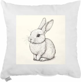 Dekoratívny vankúš Bunny Sketch 40x40 cm EMI