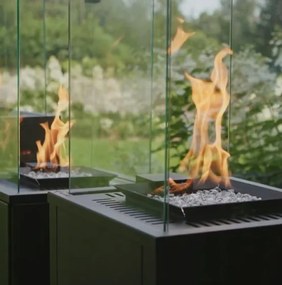 Luxusný ohrievač na terasu Naturali Grigia
