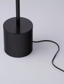LED čierna stojaca lampa Vetro