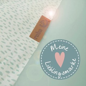 Svetlozelená detská hracia podložka 100x100 cm Woodland Buddies – Roba