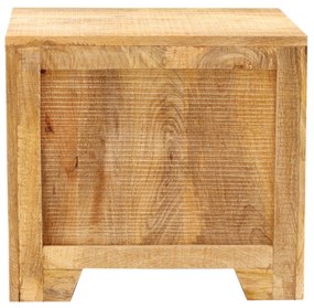 furniture-nabytek.cz - Drevený nočný stolík z manga 45x50x40