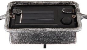 Globo 36618 - Solárne svietidlo LED/0,06W/1,2V strieborná IP44