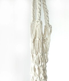 Macramé závesný držiak na kvetináč (dlhý)