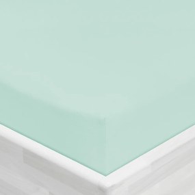 Detské jersey napínacie prestieradlo do postieľky JR-034 Mintové 60 x 120 x 10 cm - do postieľky