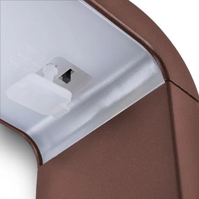 Brilagi - LED vonkajšie svietidlo BARI LED/7W/230V 3000/4000/6000K hnedé IP54 50 cm