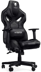 Detské herné kreslo Diablo X-Fighter čierna