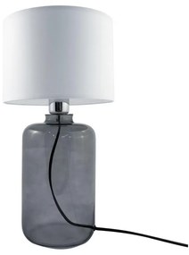 Zuma Line 5503WH - Stolná lampa SAMSUN 1xE27/40W/230V biela/čierna