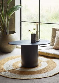 MADAM STOLTZ Obal na kvetináč z recyklovaného hliníku Hammered Brass väčší