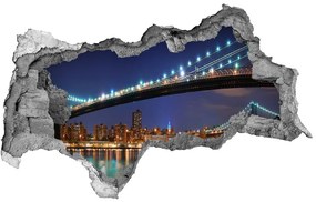 Fototapeta diera na stenu 3D Manhattan new york city nd-b-24236764