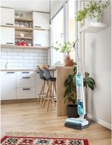 DOMO DO253SW podlahový čistič 2v1 s odsávaním