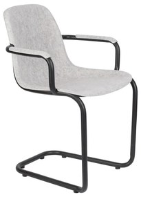 Svetlosivé jedálenské stoličky v súprave 2 ks Thirsty – Zuiver