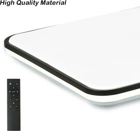 Brilagi - LED stmievateľné stropné svietidlo SMART LED/24W/230V 43x43 cm Wi-Fi Tuya + diaľkový ovládač
