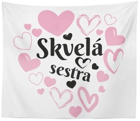 Sablio Deka Skvelá sestra: 150x120 cm