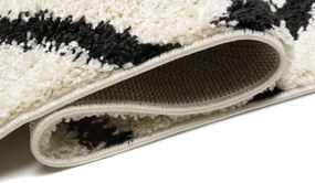 TA Koberec 6062A BALÍK ČIERNY DELHI SFI Rozmer: 60x100 cm