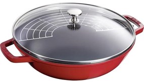 Staub Panvica Wok STAUB 30 cm červená 4,19 l