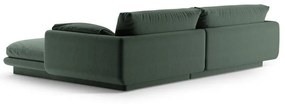 Tmavozelená rohová pohovka (ľavý roh) Torino – Micadoni Home