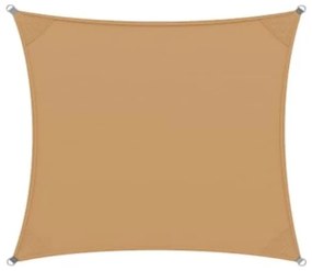 Tieniaca plachta štvorec 5m 10189 piesková 220g/m