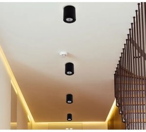 LED Bodové svietidlo TUBA 1xGU10/5W/230V 4000K čierna