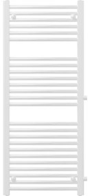 Mexen Ares, vykurovacie teleso 1200 x 500 mm, 531 W, bočné pravé a spodné pripojenie, biela, W102-1200-500-00-20-S