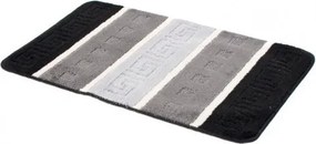 Kúpeľňový koberček MULTI A5016 grécky - čierny, sivý