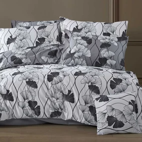 SATÉNOVÉ OBLIEČKY ALISA EXCLUSIVE 200X220 CM, 2KS 70X80 CM VZOROVANÉ