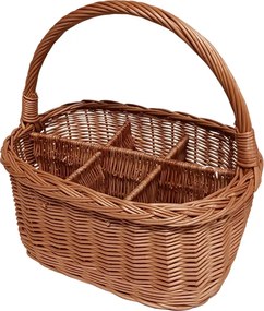 HRADIL H014 Kôš piknikový prútený na fľaše