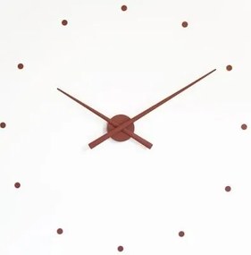 NOMON OJ Dizajnové nástenné hodiny čokoláda 50 cm