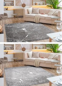 Koberec MATEO 8036/644 marmur - štrukturálny sivý