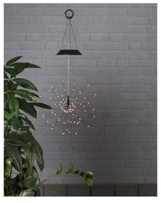 Vonkajšie solárne závesné LED svietidlo s bielymi diódami Star Trading Firework, výška 50 cm