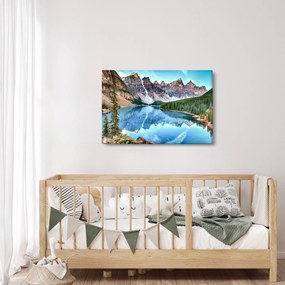 Obraz - Moraine lake (90x60 cm)