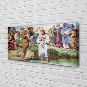 Obraz na plátne obrázok Ježiša 140x70 cm