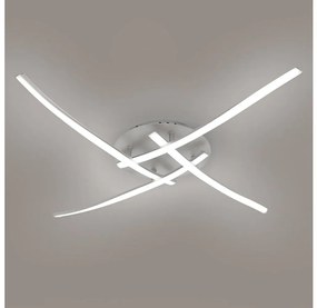 Brilagi - LED stropné svietidlo STRIPES LED/32W/230V strieborné