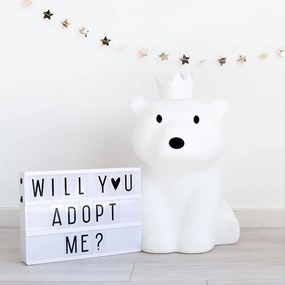 Lampa Mr Maria Polárny medveď Nanuk