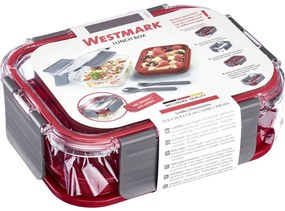 Westmark Box na desiatu COMFORT 1,74 l, červená