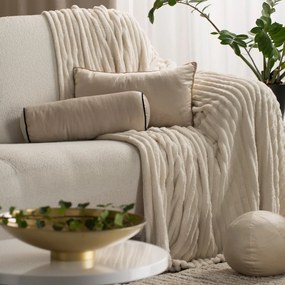 DEKORAČNÝ VANKÚŠ GAJA3 30X50 CM AMARANT