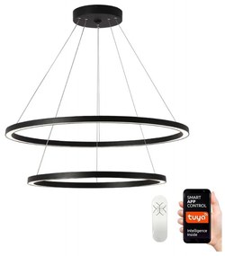 Immax Neo 07158-B80-60 - LED Stmievateľný luster FINO LED/93W/230V Tuya čierna + DO IM1054