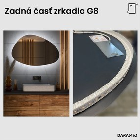 Atypické zrkadlo s LED osvetlením G8