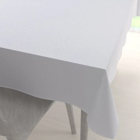 Biante Teflónový obdĺžnikový obrus TF-078 Ornamenty - studená biela 120x140 cm