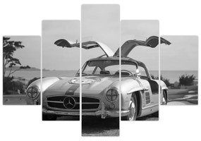 Mercedes-Benz 300SL - moderný obraz