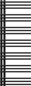 Mexen Neptun, vykurovacie teleso 1400 x 500 mm, 532 W, čierna, W101-1400-500-00-70