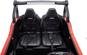 LEAN CARS Elektrické autíčko S618 červené 4x4