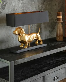 Stolná lampa Gold Dog 48cm