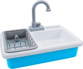 LEAN Toys Elektrický drez s cirkuláciou vody Zmena farby pod teplou vodou 12el.