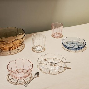 Svetloružové sklenené misky v súprave 2 ks ø 13 cm Lily - Holmegaard