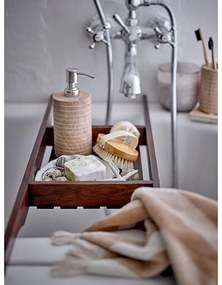 Hnedo–béžový bavlnený uterák 50x100 cm Elaia – Bloomingville