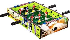 GamesPlanet® Mini stolný futbal, 51 x 31 x 8 cm, potisk
