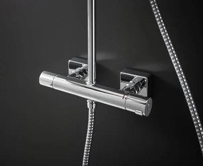 Hansgrohe Vernis Shape, sprchový systém 230 1jet EcoSmart s termostatom, chrómová, HAN-26097000