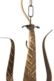 ONLI - Luster na reťazi ALGA 3xE14/6W/230V bronzová