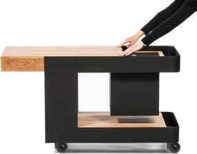 Indu+ Iceboy mobilný bar čierny