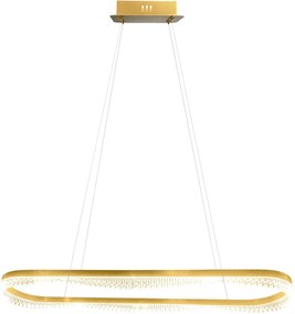 Závesné LED svietidlo Preciosa, 1x LED 45w, 4000k, g